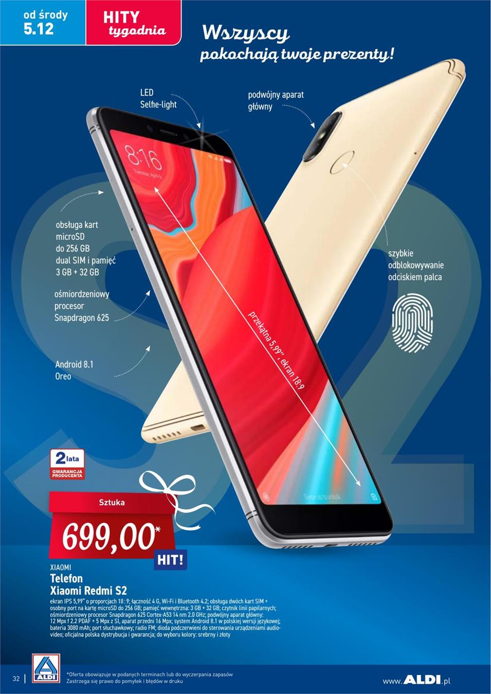 Gazetka ALDI SP Z O O nr 26 od 2018-12-03 do 2018-12-09