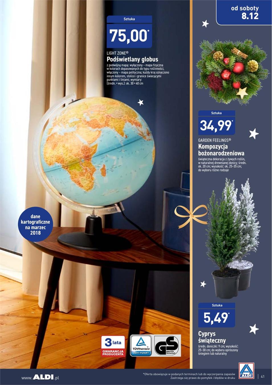 Gazetka ALDI SP Z O O nr 36 od 2018-12-03 do 2018-12-09