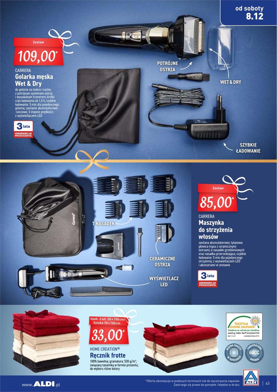 Gazetka ALDI SP Z O O nr 38 od 2018-12-03 do 2018-12-09