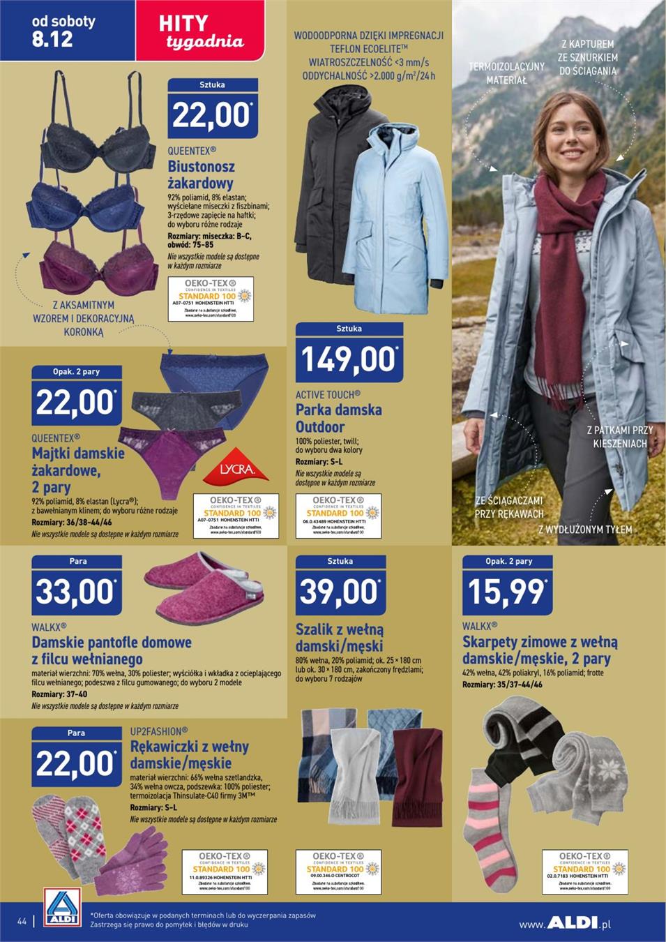 Gazetka ALDI SP Z O O nr 39 od 2018-12-03 do 2018-12-09