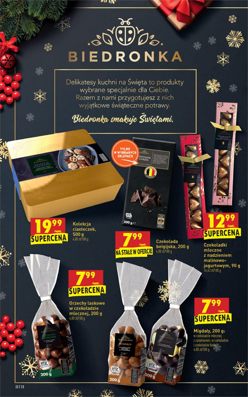 Gazetka Jeronimo Martins Polska SA nr 22 od 2018-11-29 do 2018-12-05