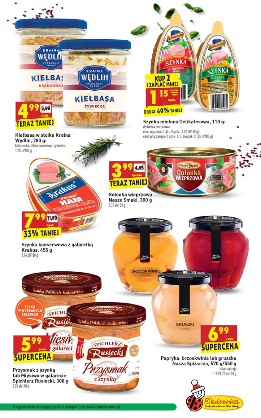 Gazetka Jeronimo Martins Polska SA nr 51 od 2018-11-29 do 2018-12-05