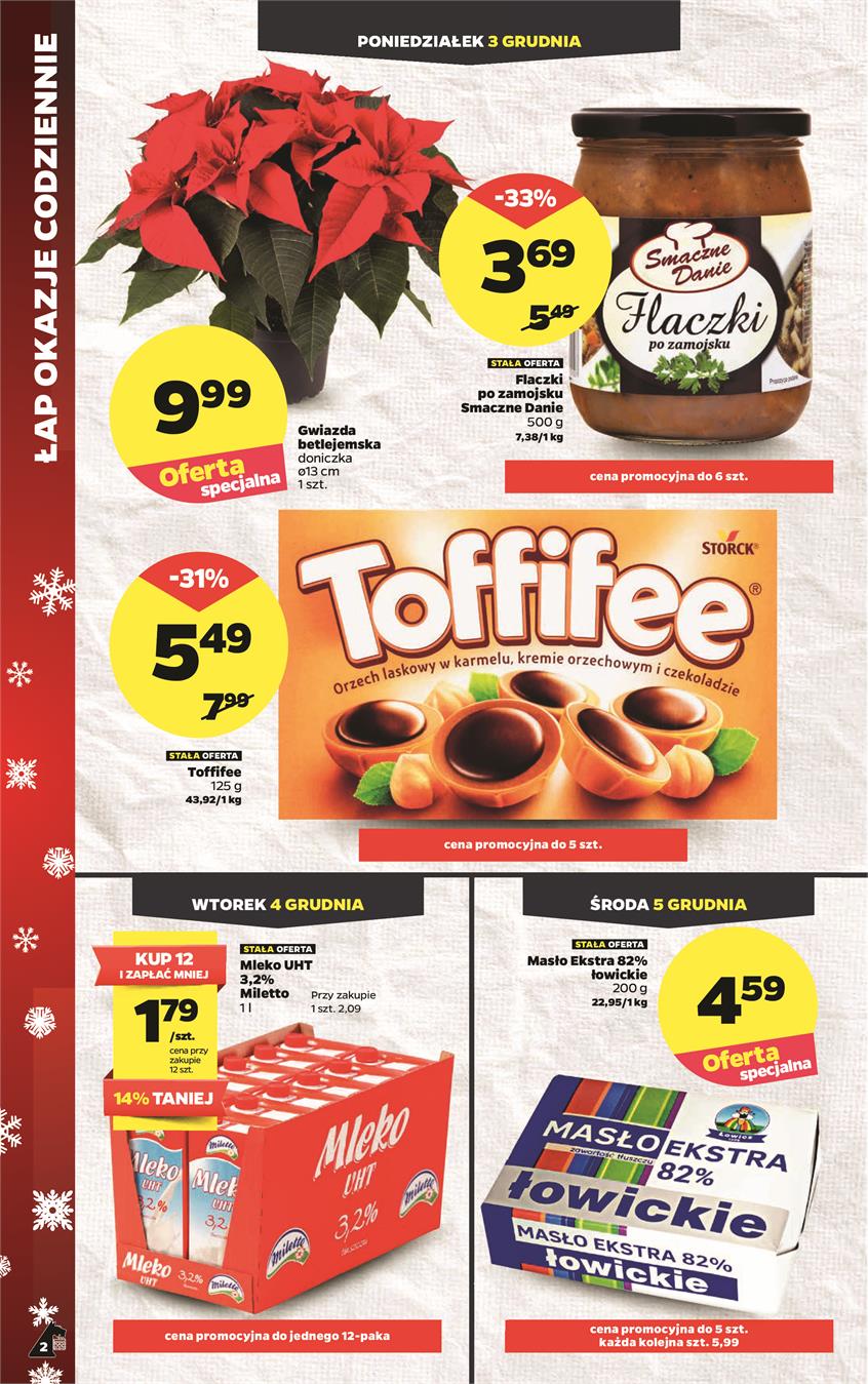 Gazetka Netto Sp. z o.o. nr 2 od 2018-12-03 do 2018-12-08