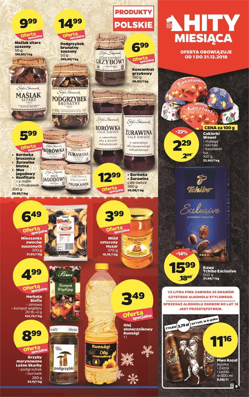 Gazetka Netto Sp. z o.o. nr 9 od 2018-12-03 do 2018-12-08