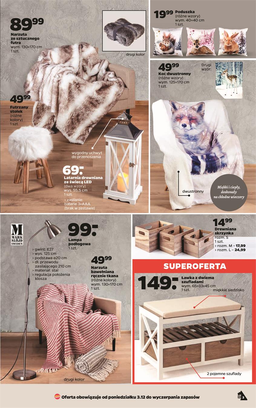 Gazetka Netto Sp. z o.o. nr 3 od 2018-12-03 do 2018-12-08