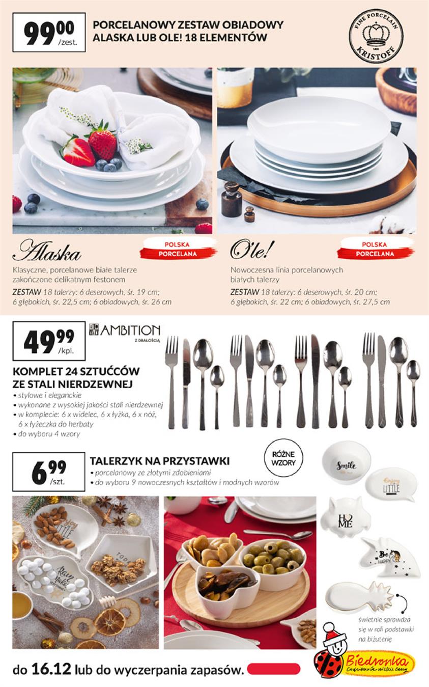 Gazetka Jeronimo Martins Polska SA nr 5 od 2018-12-03 do 2018-12-16