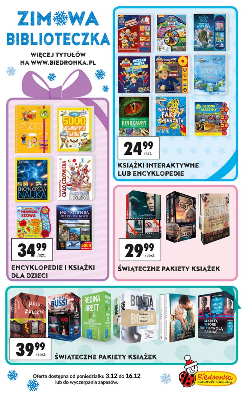 Gazetka Jeronimo Martins Polska SA nr 20 od 2018-12-03 do 2018-12-16