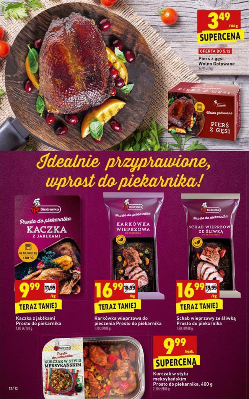 Gazetka Jeronimo Martins Polska SA nr 12 od 2018-12-03 do 2018-12-08