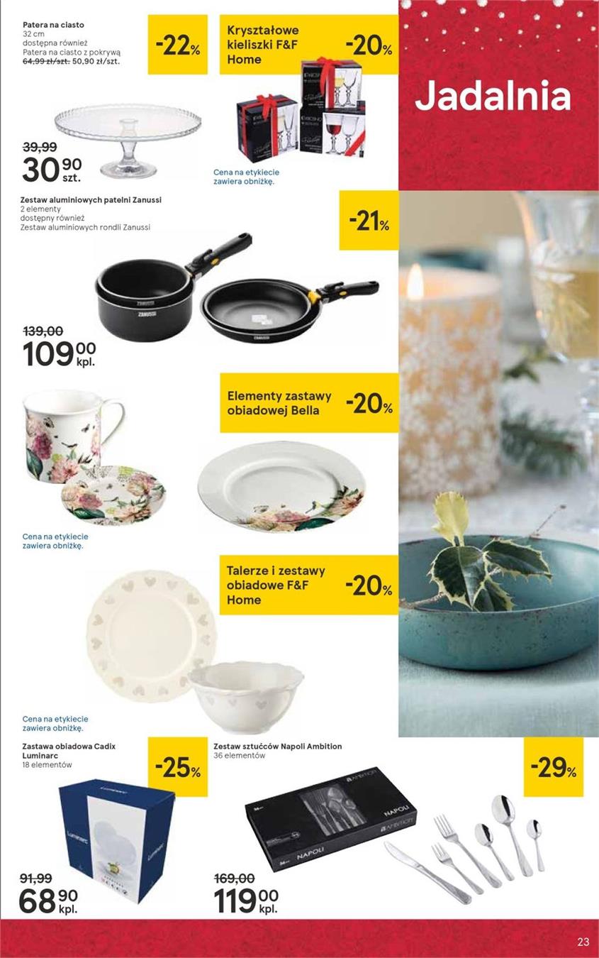 Gazetka Tesco Polska Sp. z o.o. nr 23 od 2018-12-07 do 2018-12-27