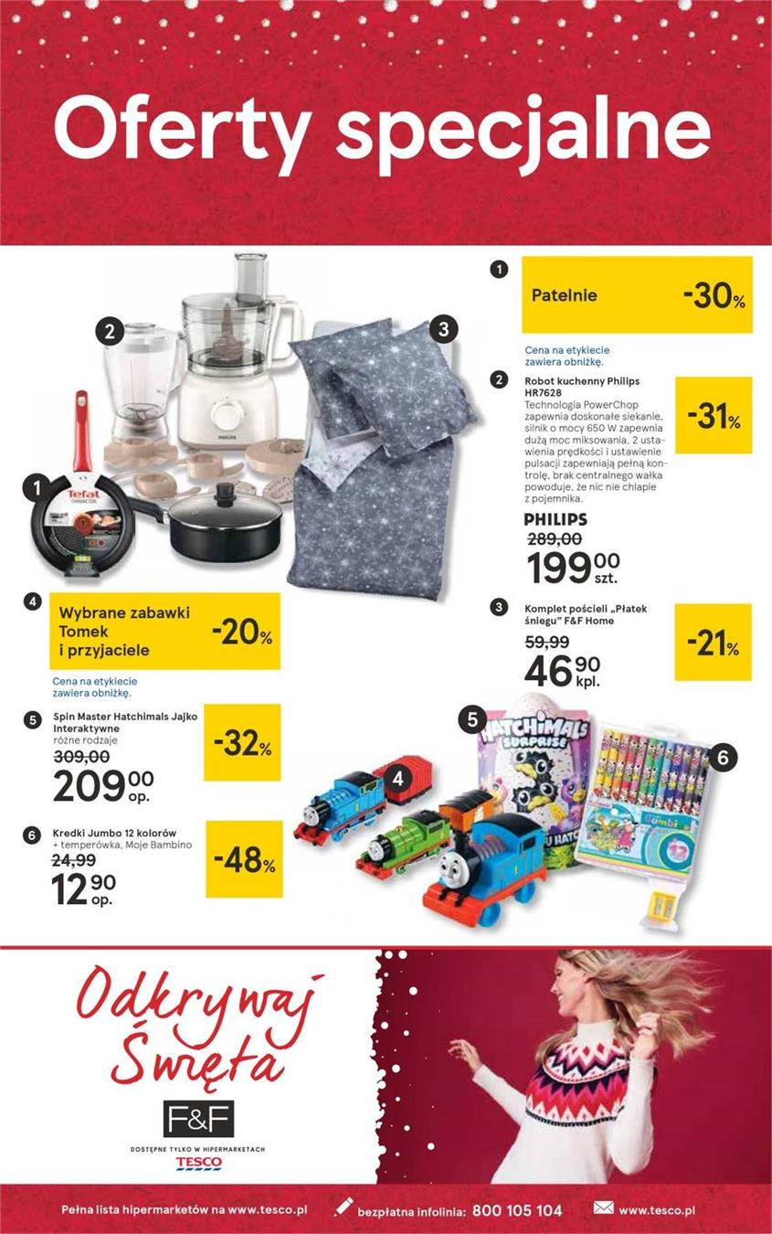 Gazetka Tesco Polska Sp. z o.o. nr 36 od 2018-12-07 do 2018-12-27
