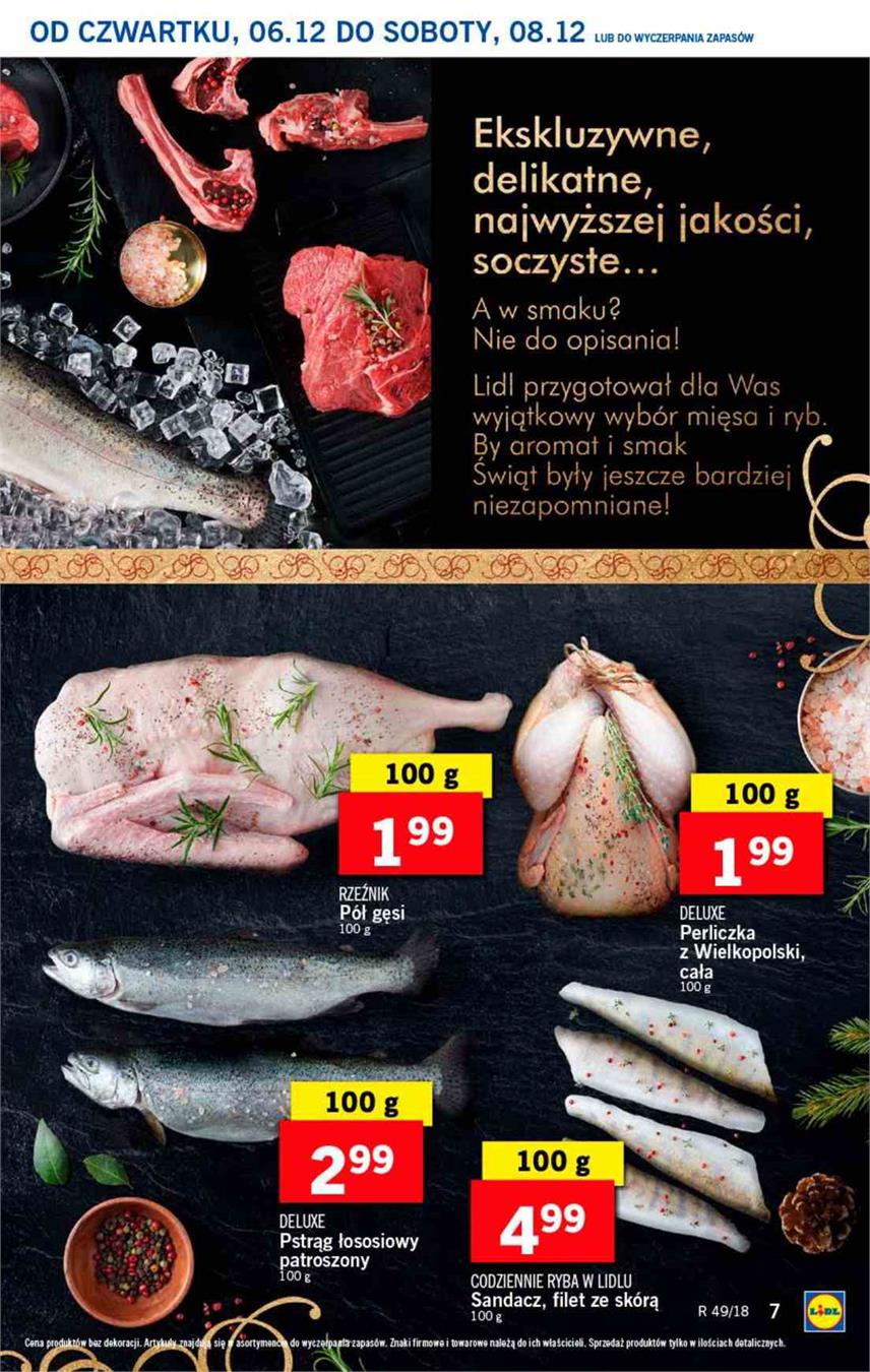 Gazetka Lidl Polska Sp. z o.o. nr 7 od 2018-12-06 do 2018-12-08