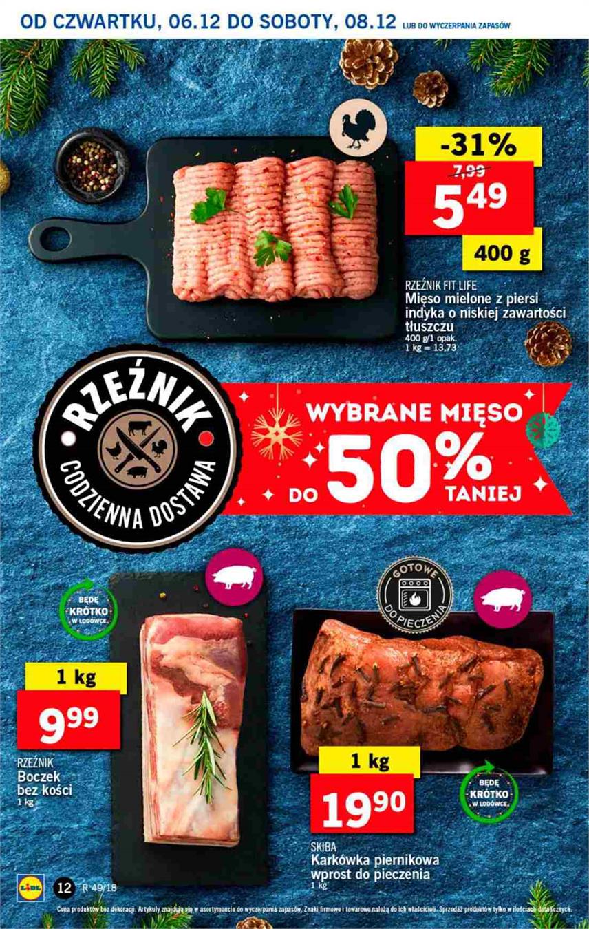 Gazetka Lidl Polska Sp. z o.o. nr 12 od 2018-12-06 do 2018-12-08
