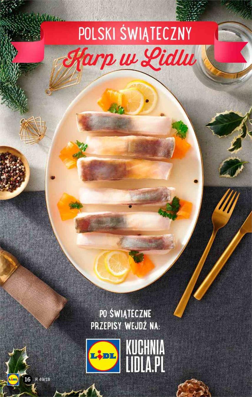 Gazetka Lidl Polska Sp. z o.o. nr 16 od 2018-12-06 do 2018-12-08