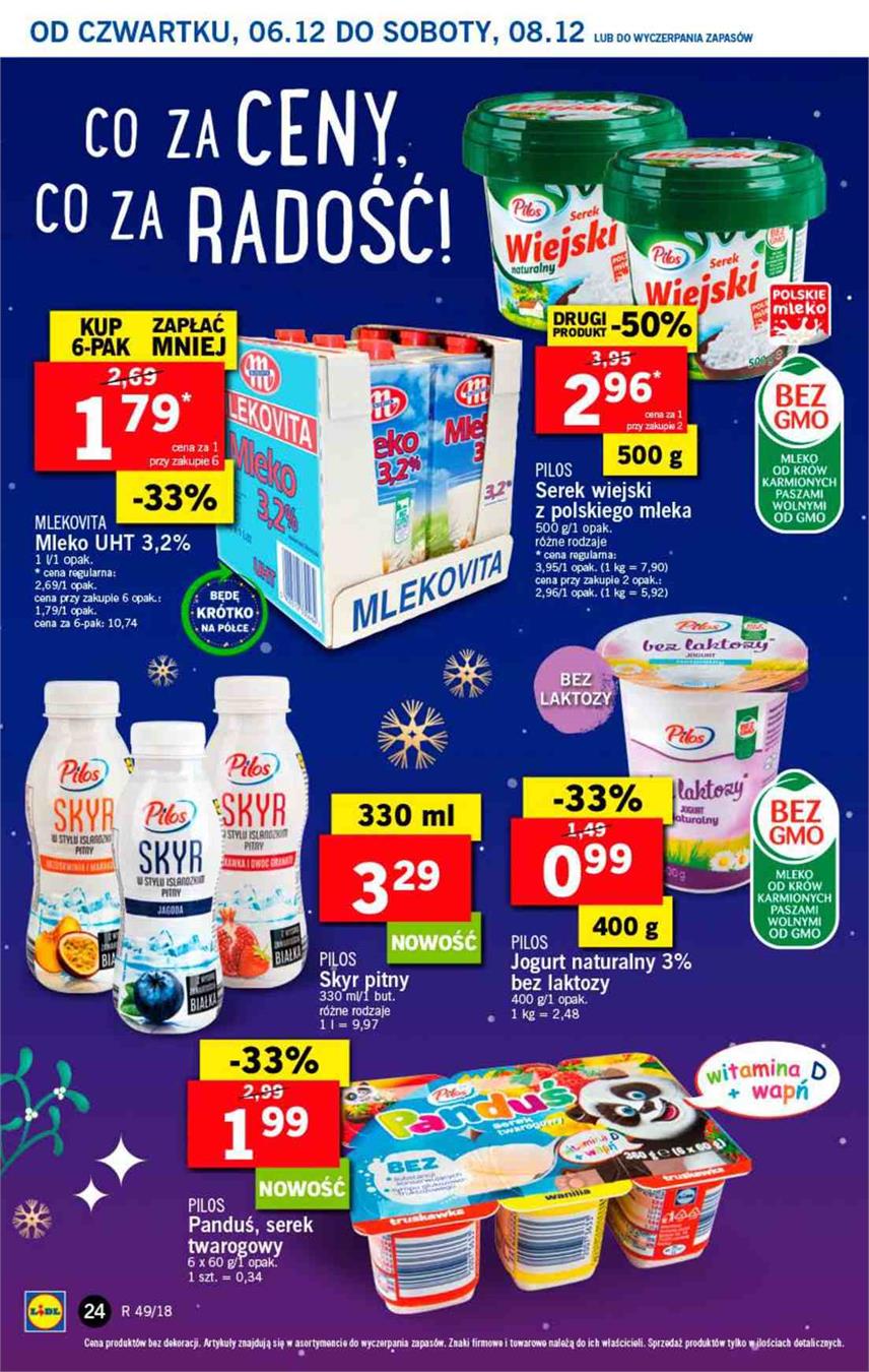 Gazetka Lidl Polska Sp. z o.o. nr 24 od 2018-12-06 do 2018-12-08