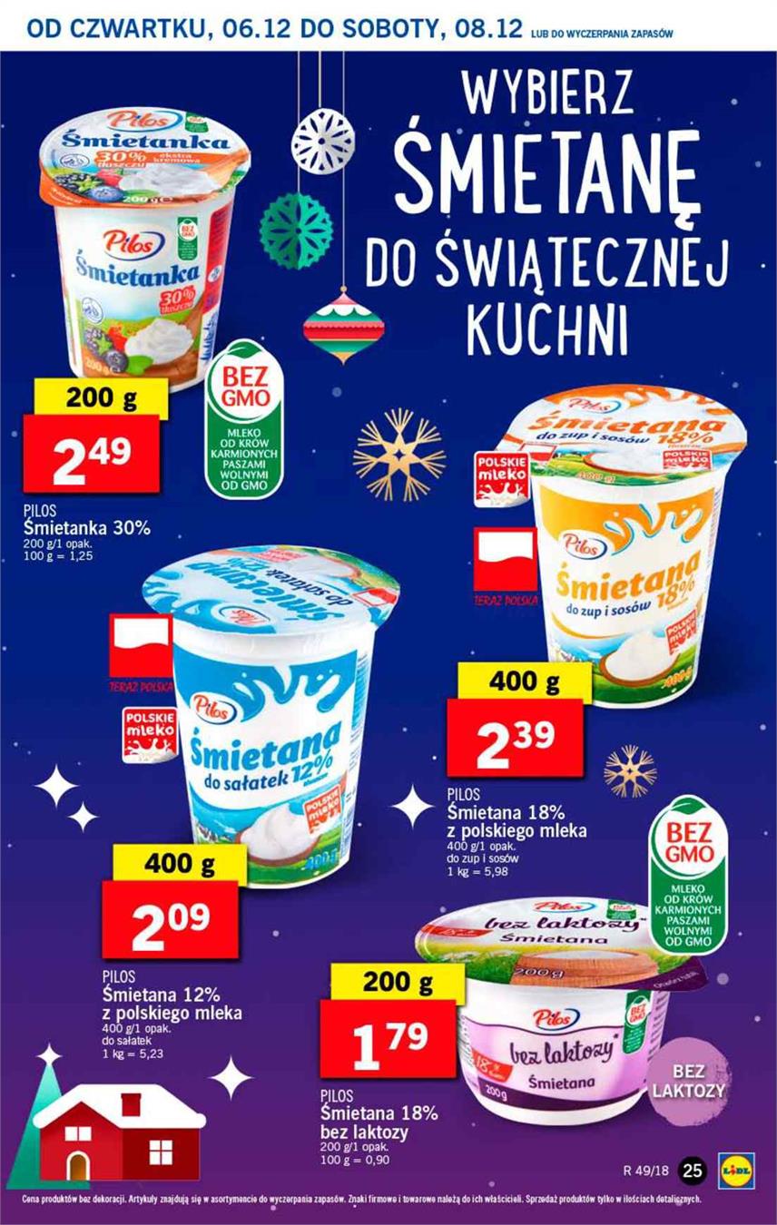 Gazetka Lidl Polska Sp. z o.o. nr 25 od 2018-12-06 do 2018-12-08
