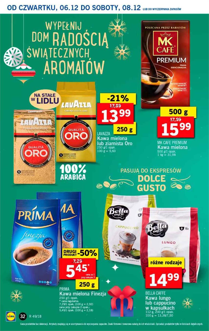 Gazetka Lidl Polska Sp. z o.o. nr 32 od 2018-12-06 do 2018-12-08