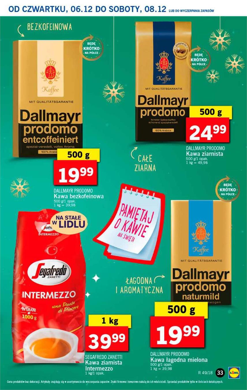 Gazetka Lidl Polska Sp. z o.o. nr 33 od 2018-12-06 do 2018-12-08