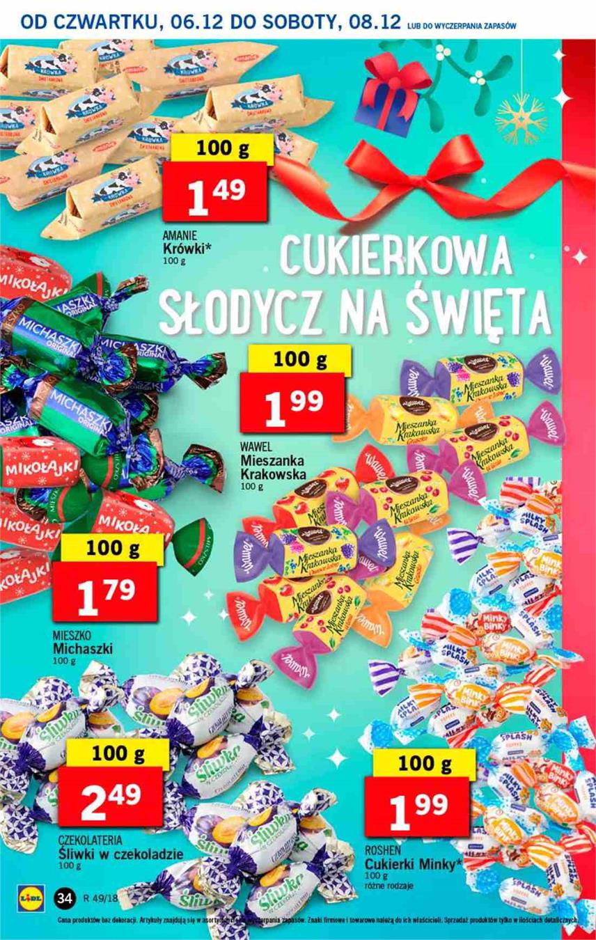 Gazetka Lidl Polska Sp. z o.o. nr 34 od 2018-12-06 do 2018-12-08