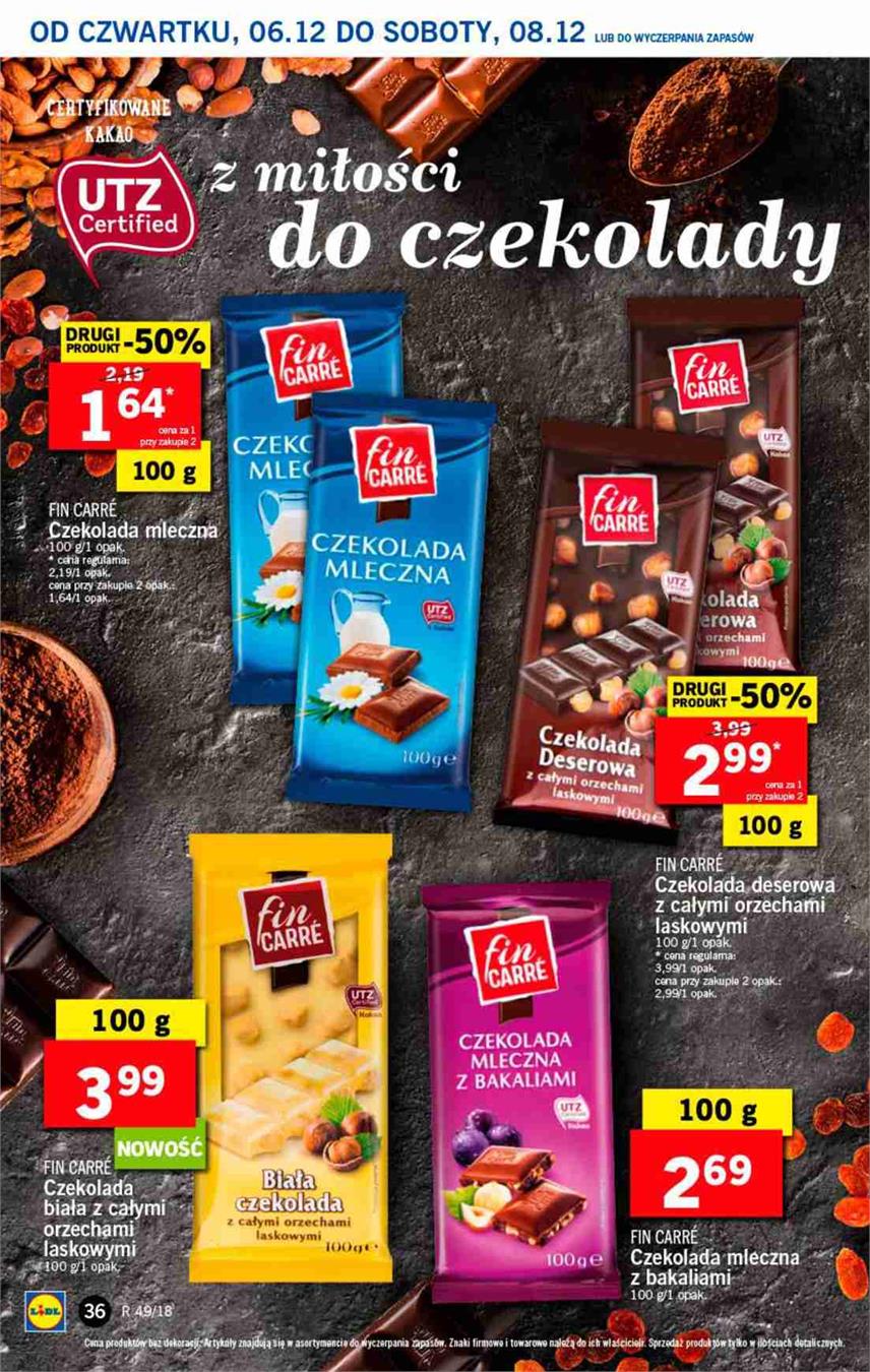Gazetka Lidl Polska Sp. z o.o. nr 36 od 2018-12-06 do 2018-12-08