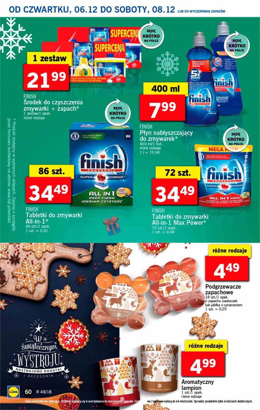 Gazetka Lidl Polska Sp. z o.o. nr 60 od 2018-12-06 do 2018-12-08