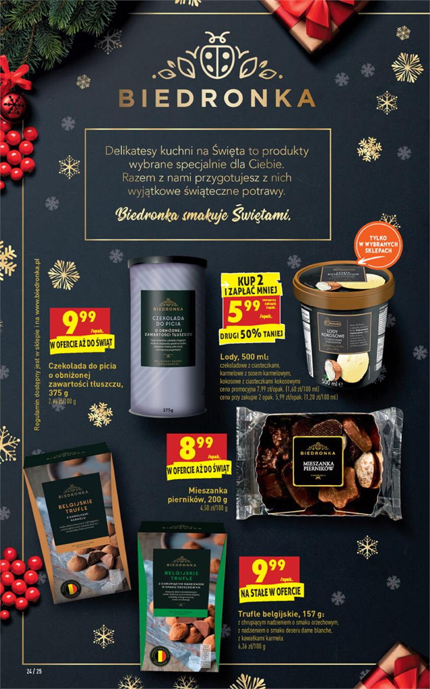 Gazetka Jeronimo Martins Polska SA nr 24 od 2018-12-06 do 2018-12-12