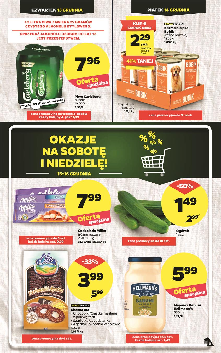 Gazetka Netto Sp. z o.o. nr 3 od 2018-12-10 do 2018-12-15