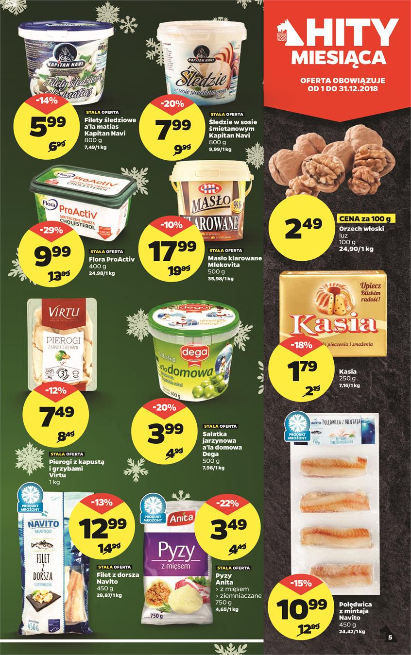 Gazetka Netto Sp. z o.o. nr 5 od 2018-12-10 do 2018-12-15