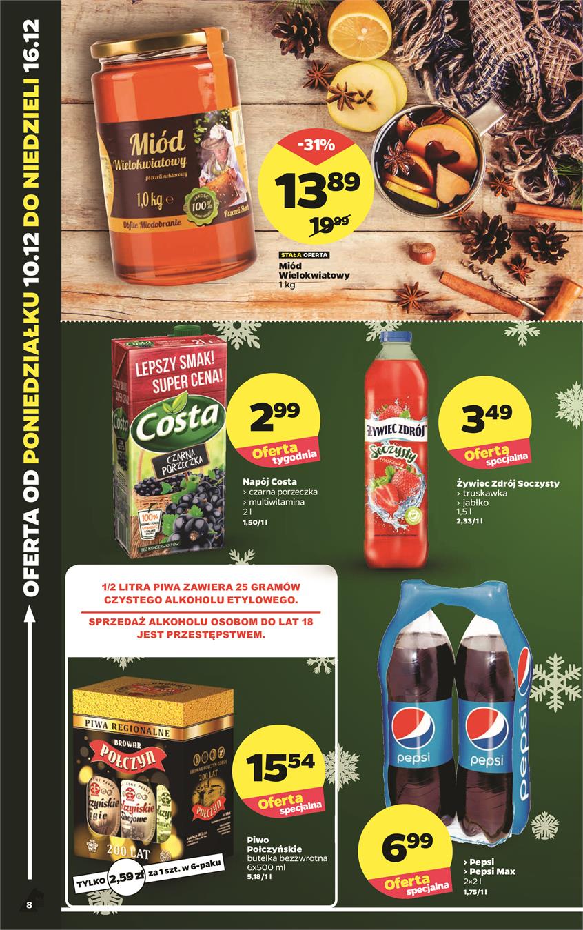 Gazetka Netto Sp. z o.o. nr 8 od 2018-12-10 do 2018-12-15