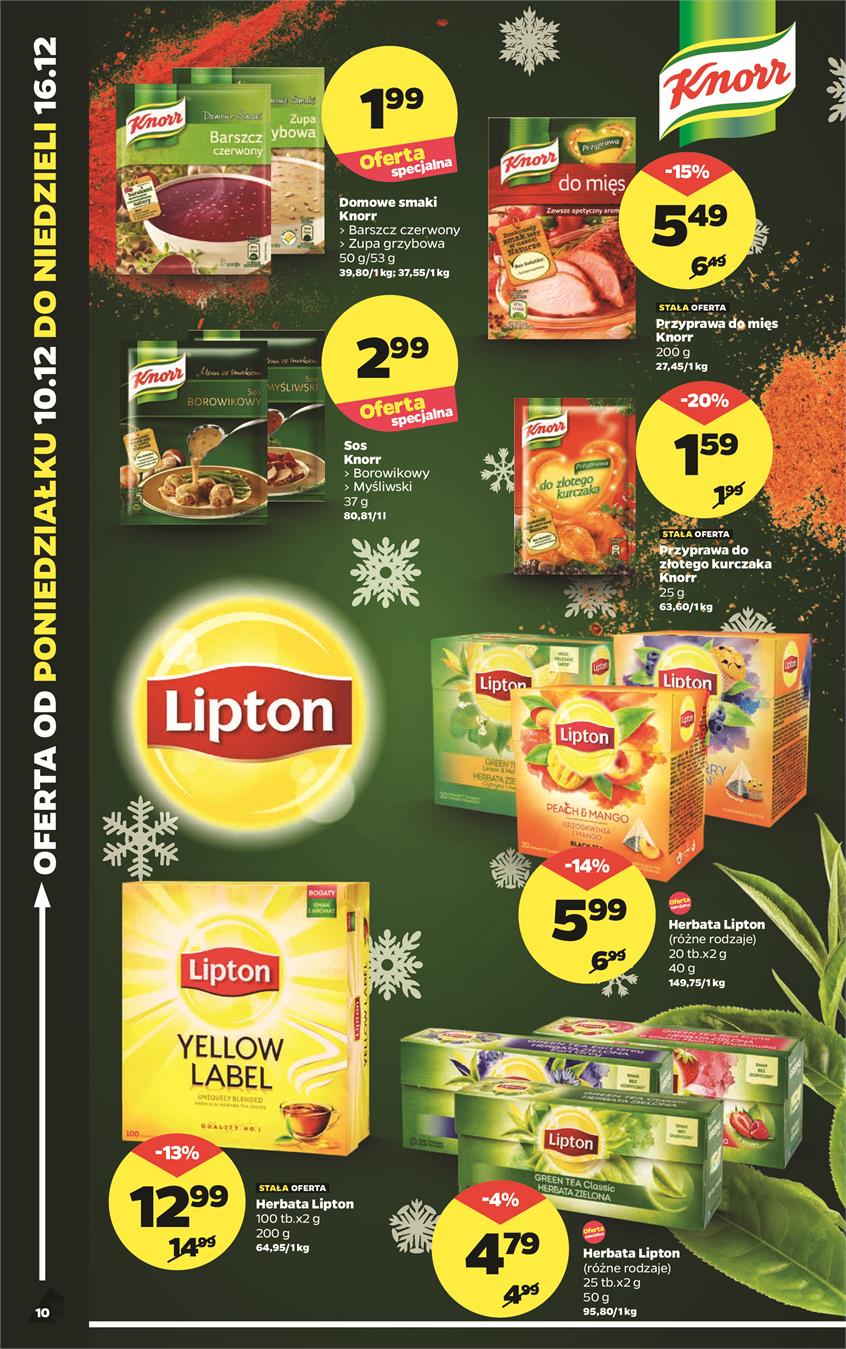 Gazetka Netto Sp. z o.o. nr 10 od 2018-12-10 do 2018-12-15