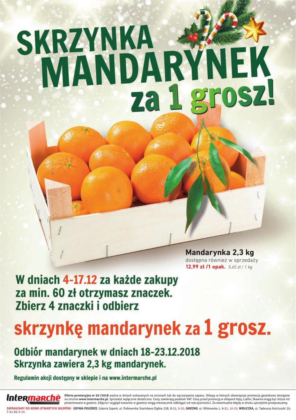 Gazetka SCA PR Polska Sp. z o.o. nr 21 od 2018-12-11 do 2018-12-17