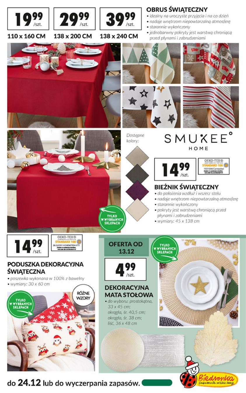 Gazetka Jeronimo Martins Polska SA nr 13 od 2018-12-10 do 2018-12-24