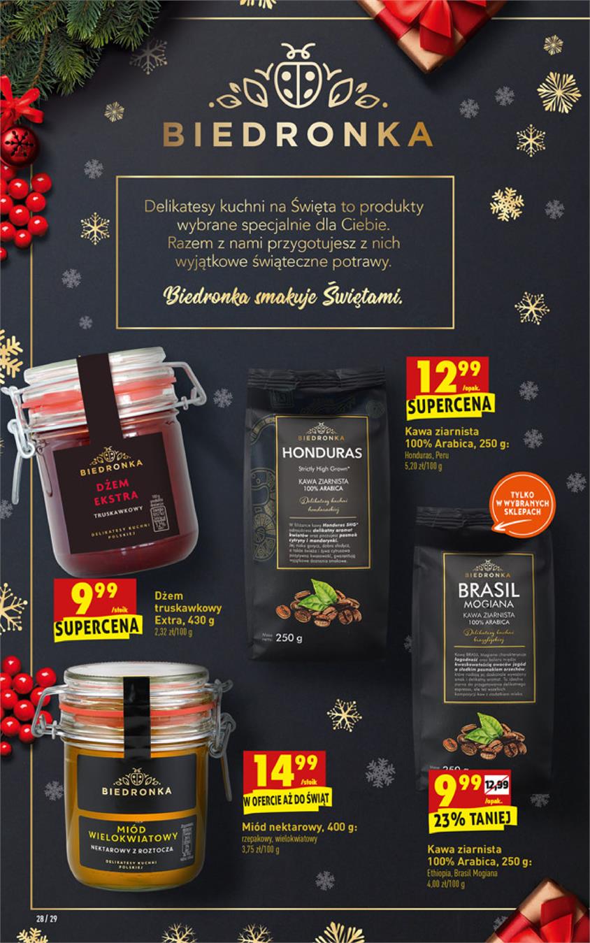 Gazetka Jeronimo Martins Polska SA nr 28 od 2018-12-13 do 2018-12-19