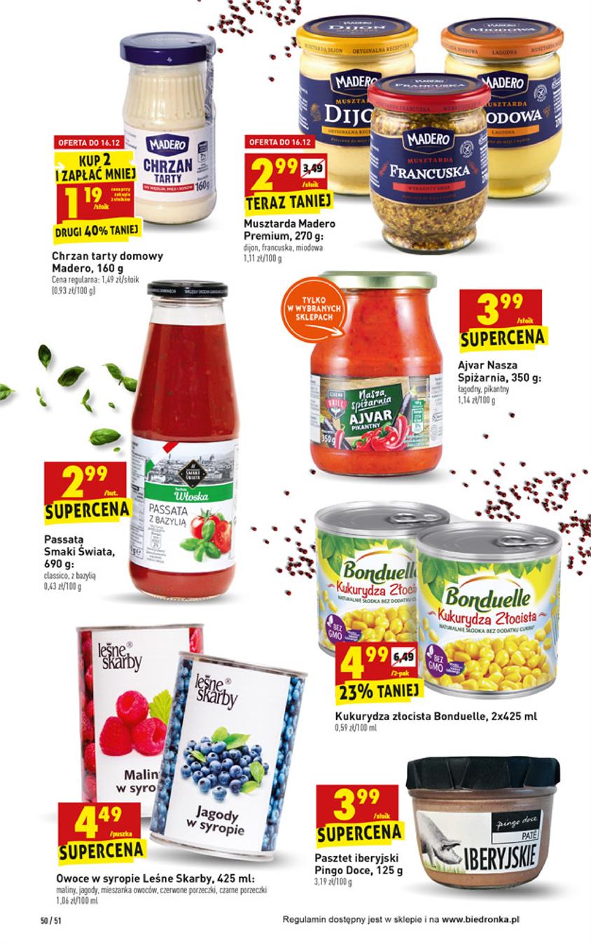 Gazetka Jeronimo Martins Polska SA nr 50 od 2018-12-13 do 2018-12-19