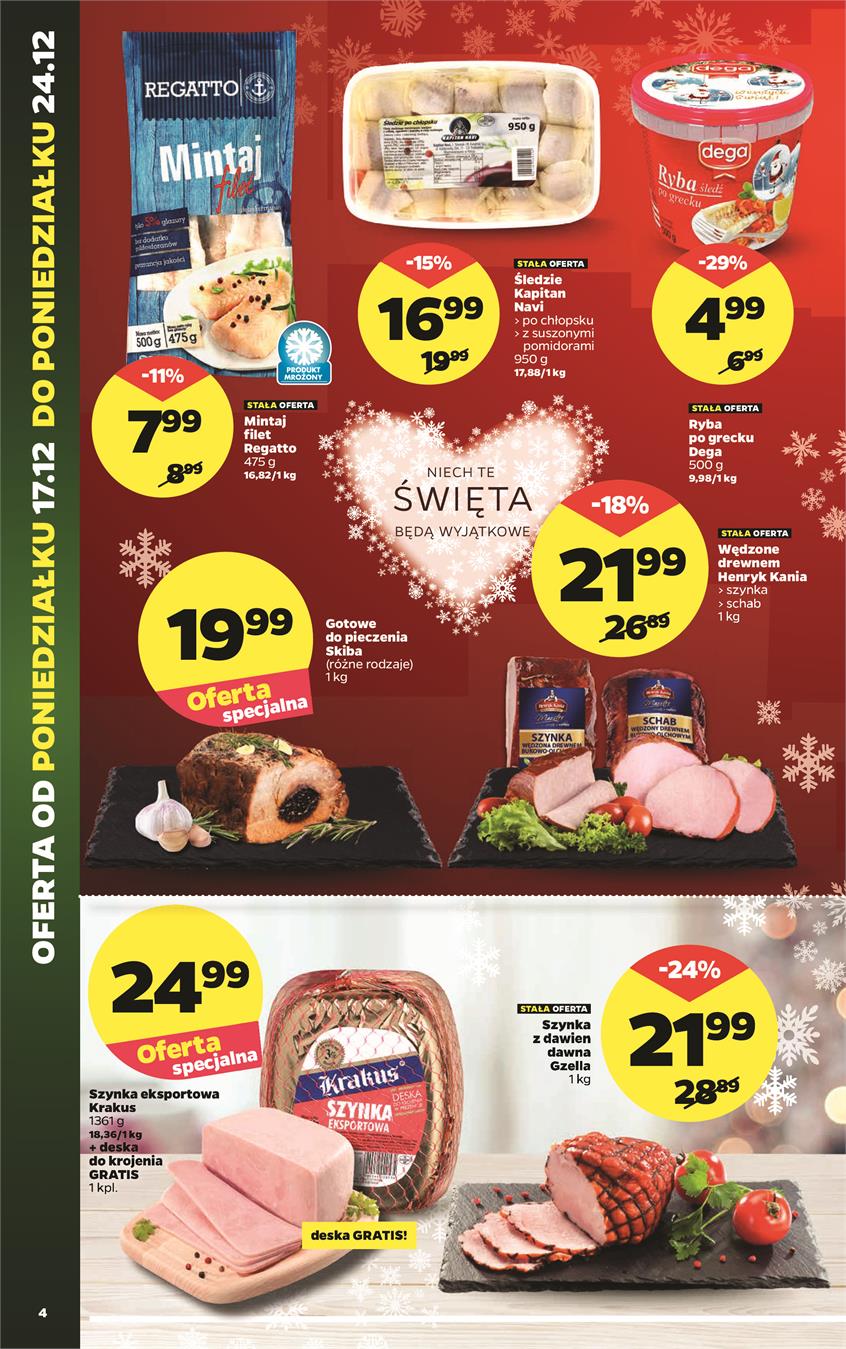 Gazetka Netto Sp. z o.o. nr 4 od 2018-12-17 do 2018-12-24