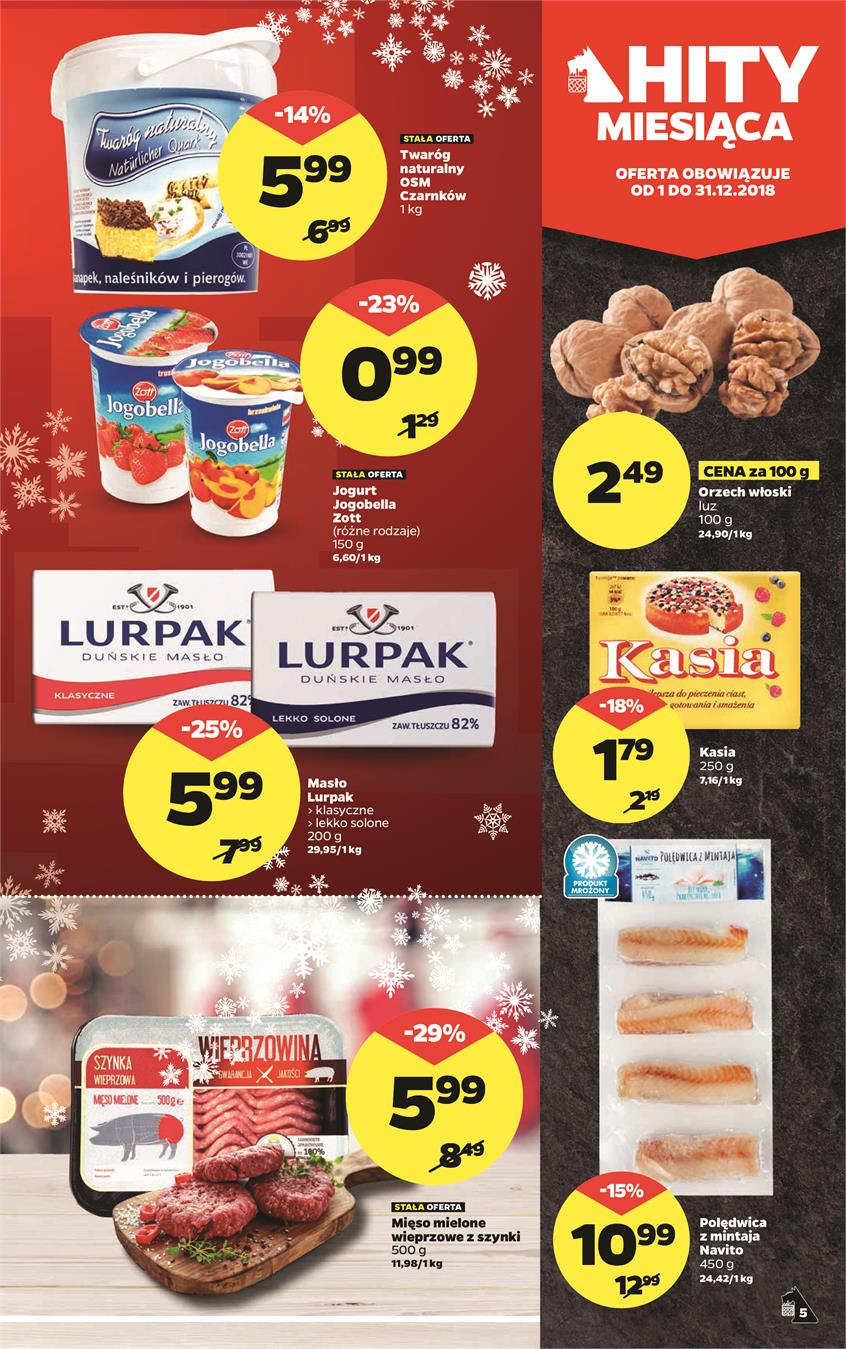 Gazetka Netto Sp. z o.o. nr 5 od 2018-12-17 do 2018-12-24