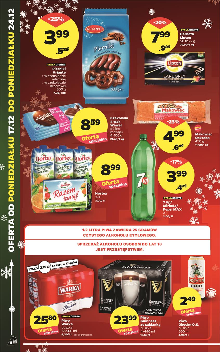 Gazetka Netto Sp. z o.o. nr 8 od 2018-12-17 do 2018-12-24