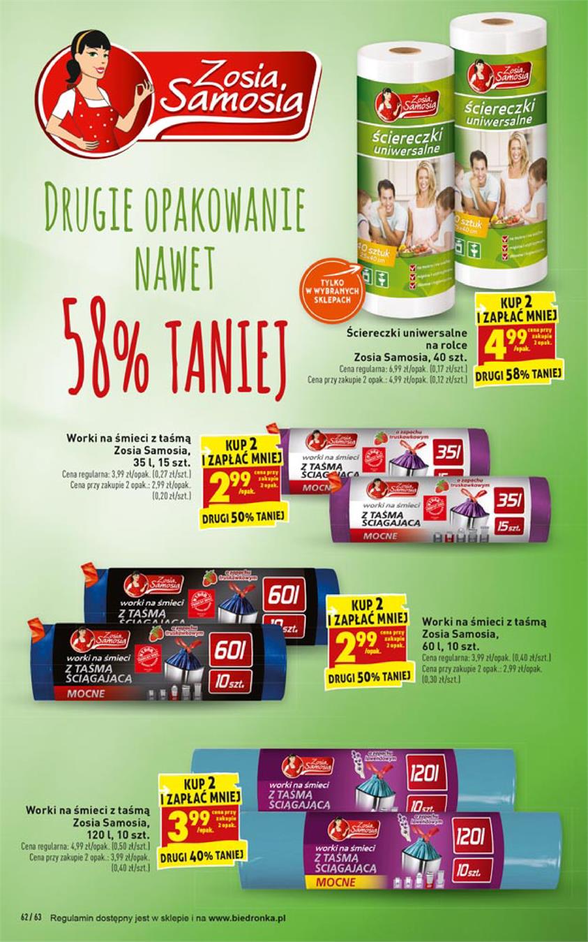 Gazetka Jeronimo Martins Polska SA nr 62 od 2018-12-17 do 2018-12-23