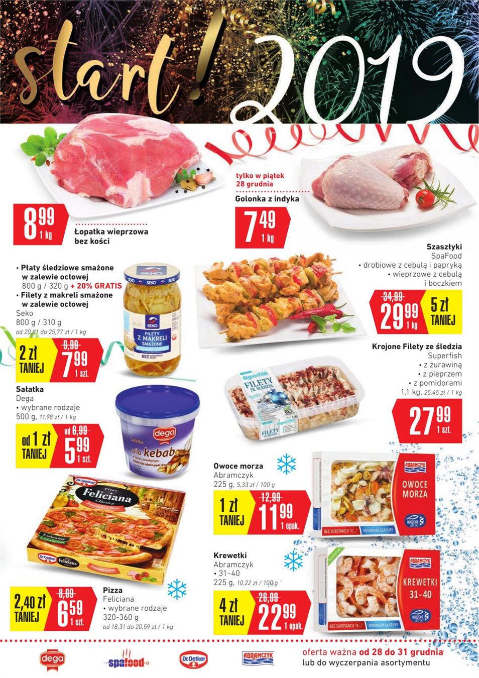 Gazetka SCA PR Polska Sp. z o.o. nr 3 od 2018-12-28 do 2018-12-31