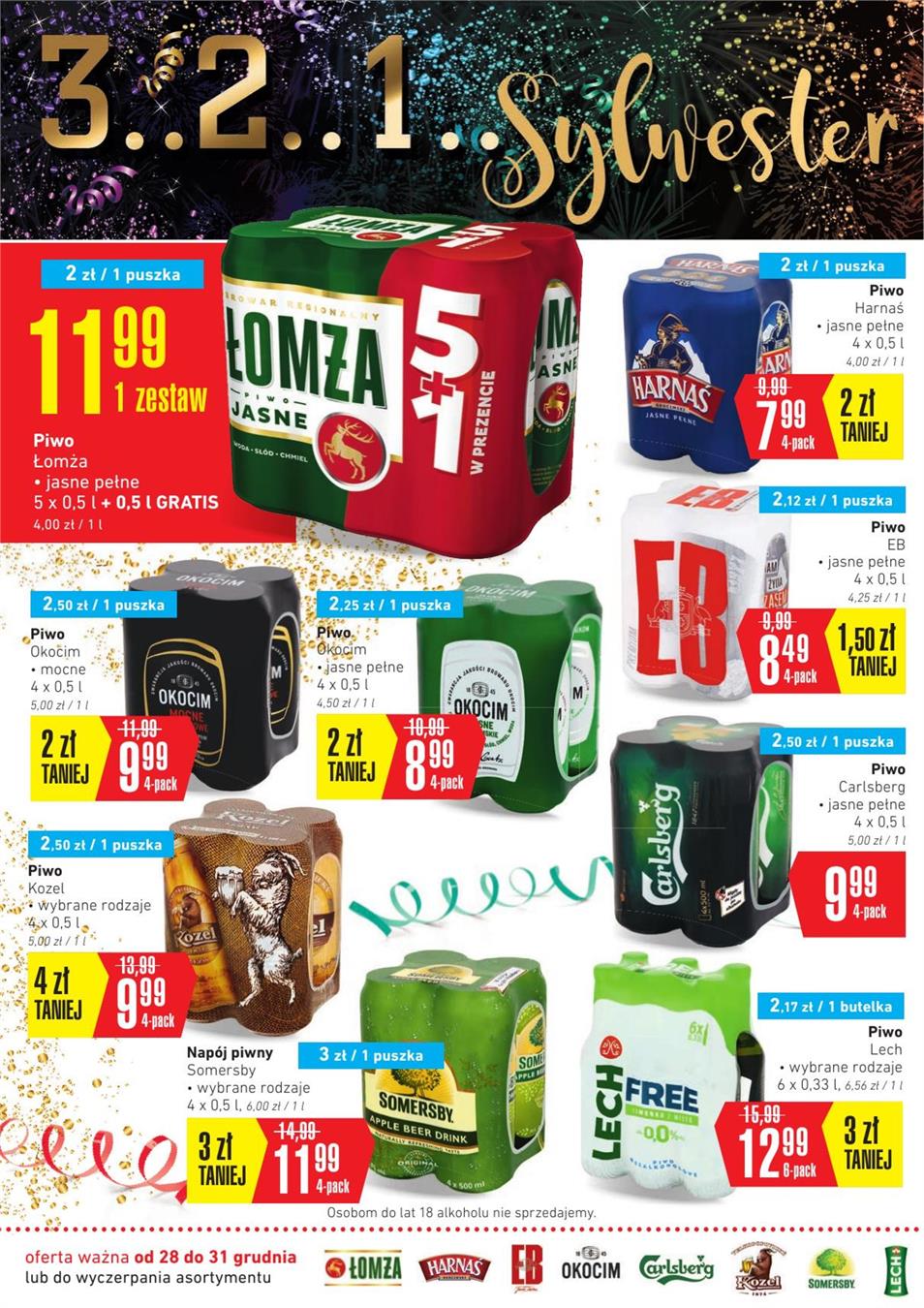 Gazetka SCA PR Polska Sp. z o.o. nr 15 od 2018-12-28 do 2018-12-31