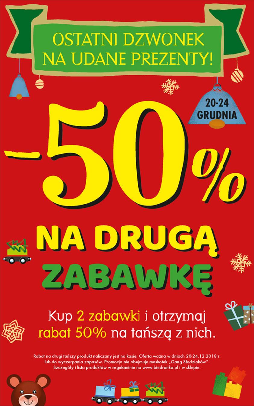 Gazetka Jeronimo Martins Polska SA nr 48 od 2018-12-20 do 2018-12-24