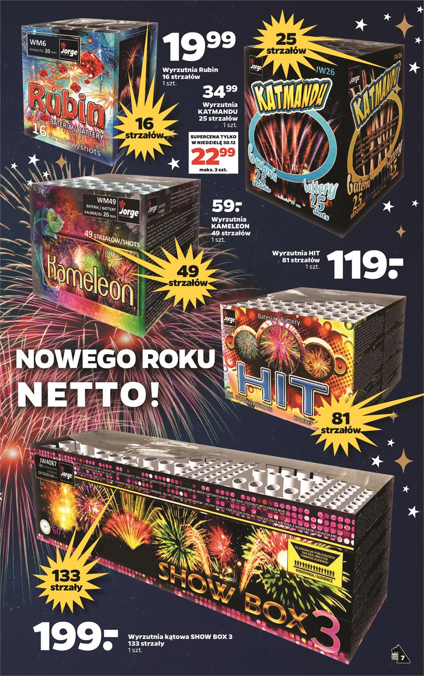 Gazetka Netto Sp. z o.o. nr 7 od 2018-12-27 do 2018-12-31