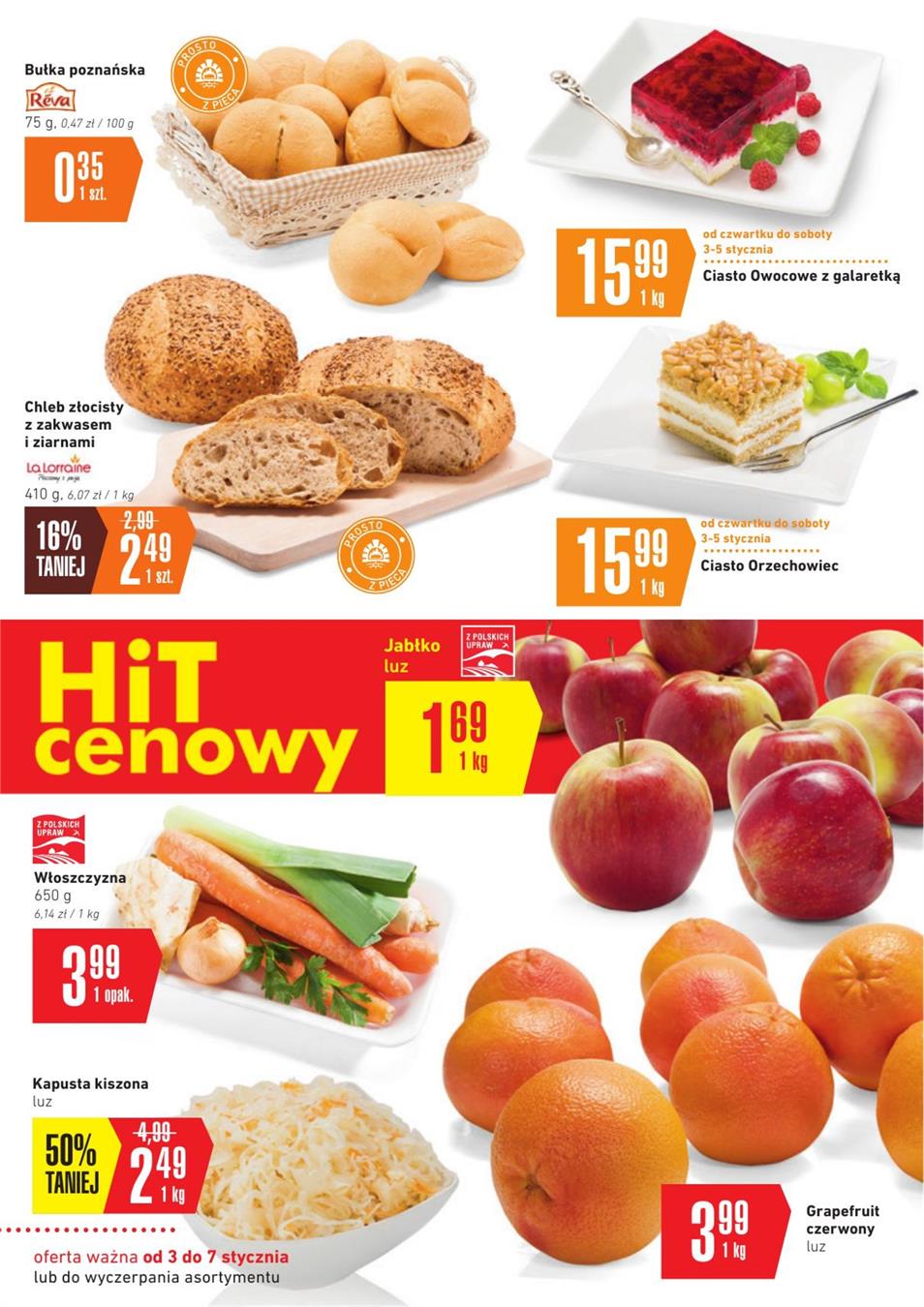 Gazetka SCA PR Polska Sp. z o.o. nr 5 od 2019-01-03 do 2019-01-07