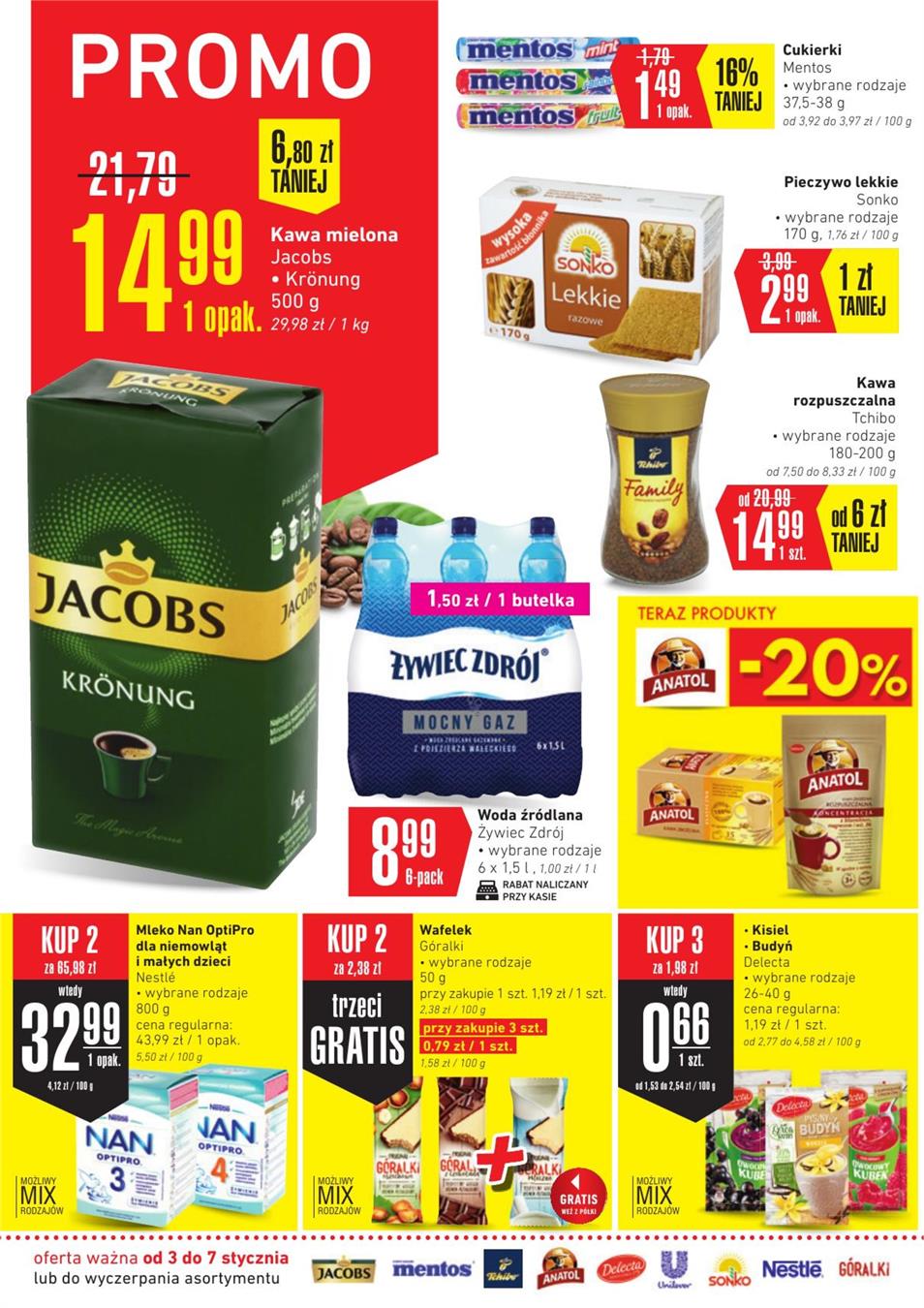 Gazetka SCA PR Polska Sp. z o.o. nr 9 od 2019-01-03 do 2019-01-07