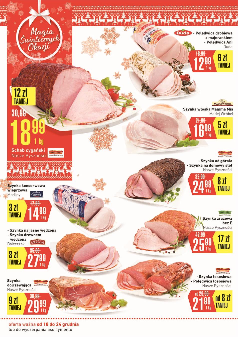 Gazetka SCA PR Polska Sp. z o.o. nr 14 od 2018-12-20 do 2018-12-24