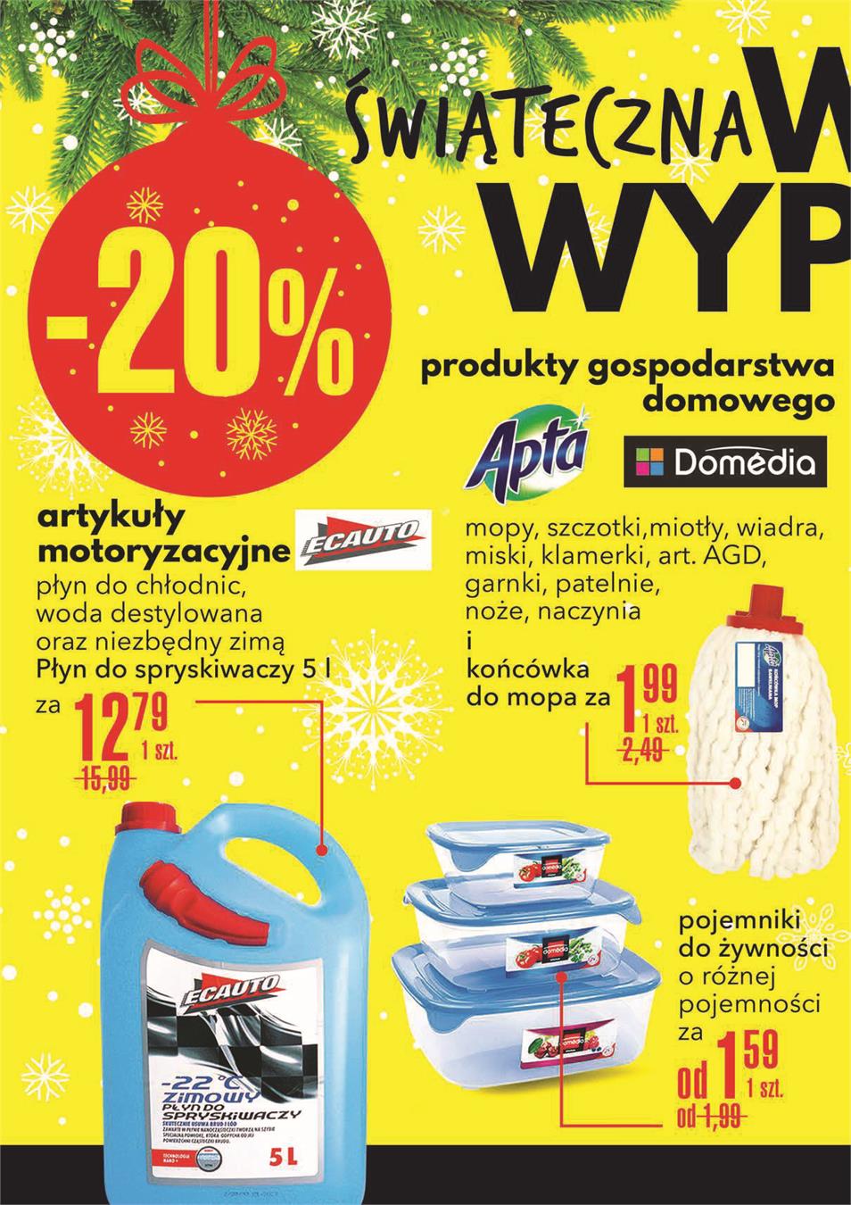 Gazetka SCA PR Polska Sp. z o.o. nr 26 od 2018-12-20 do 2018-12-24