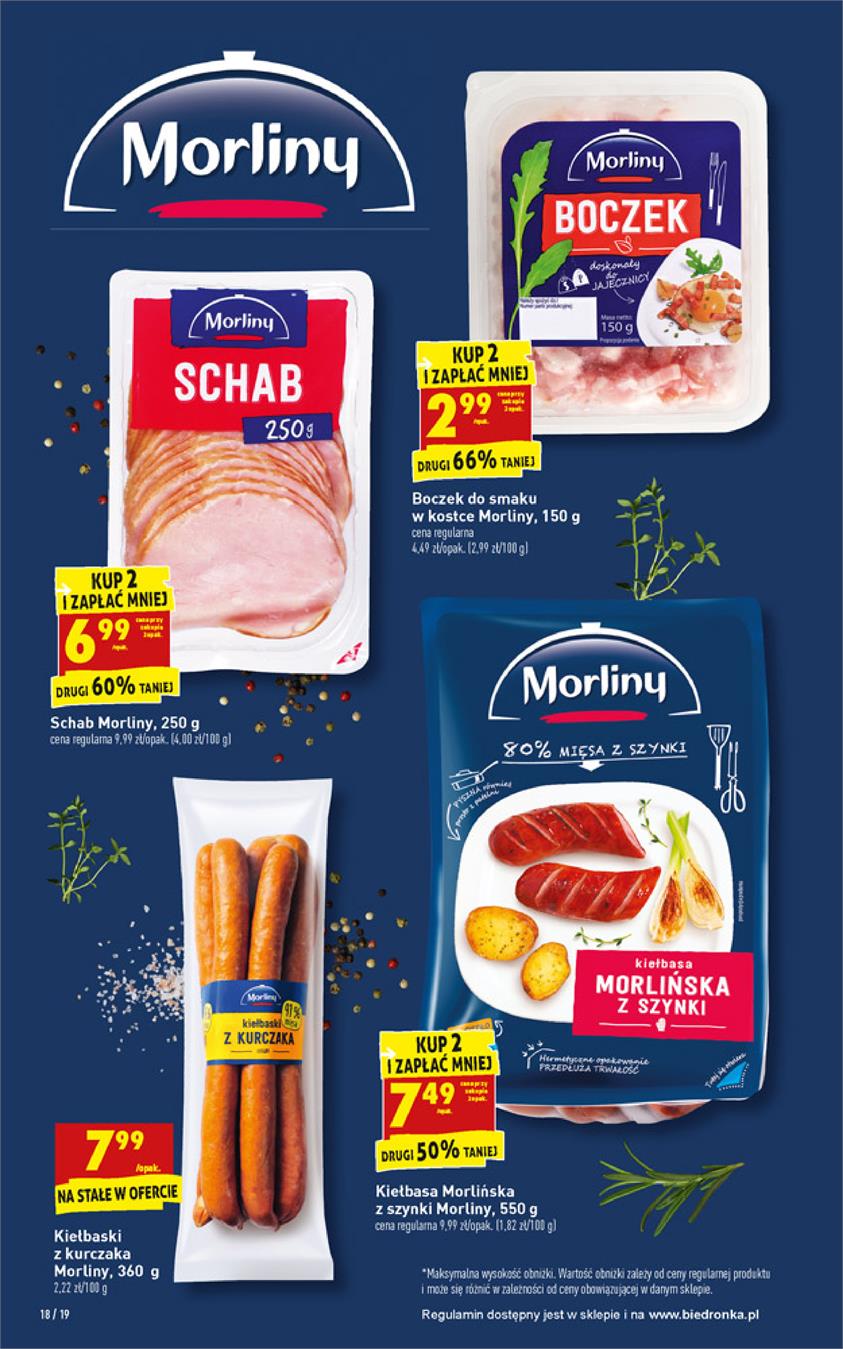 Gazetka Jeronimo Martins Polska SA nr 18 od 2019-01-02 do 2019-01-05