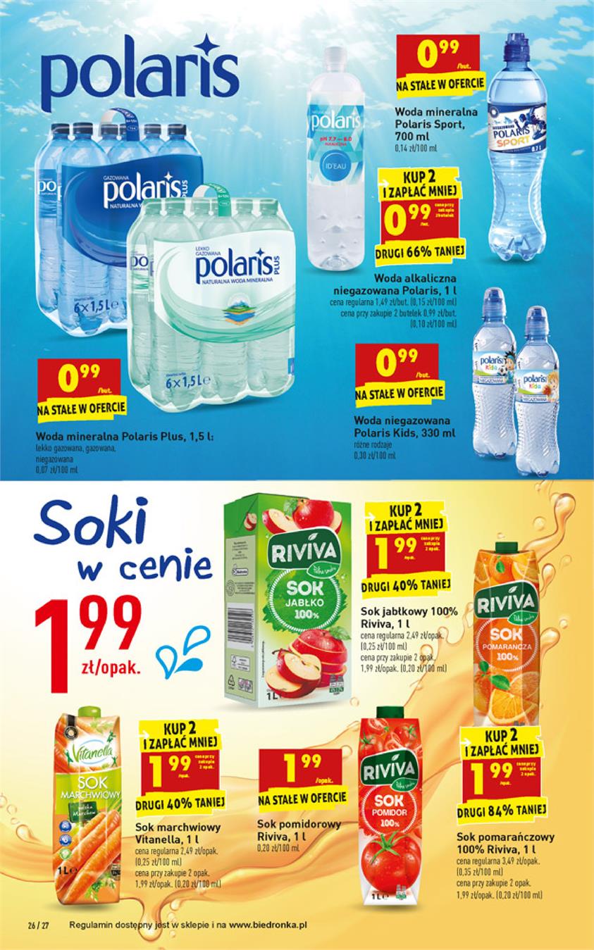 Gazetka Jeronimo Martins Polska SA nr 26 od 2019-01-02 do 2019-01-05