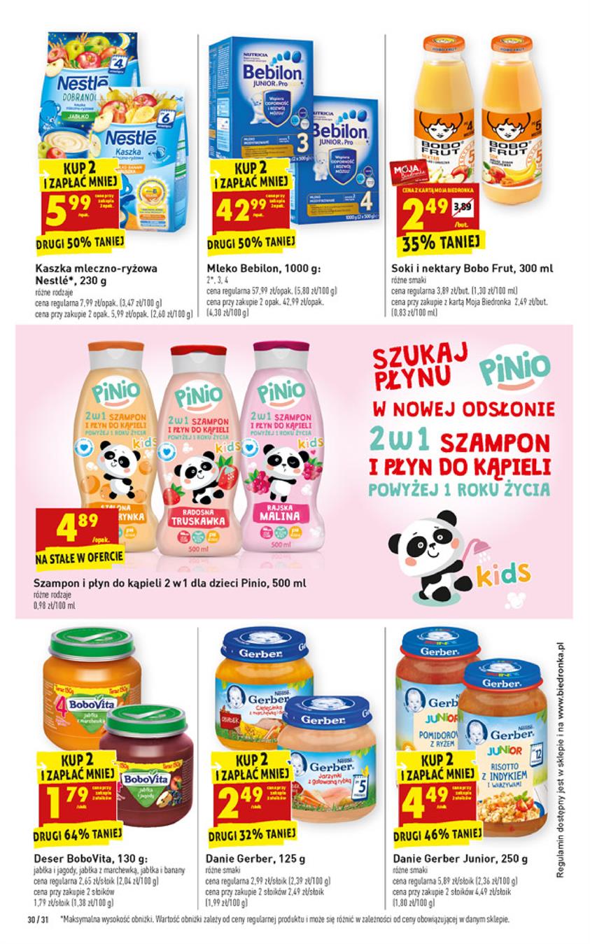 Gazetka Jeronimo Martins Polska SA nr 30 od 2019-01-02 do 2019-01-05