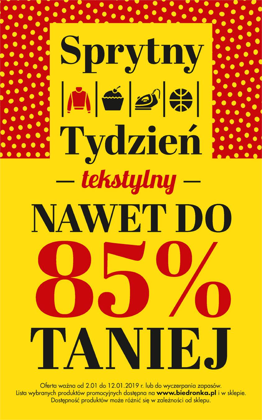 Gazetka Jeronimo Martins Polska SA nr 44 od 2019-01-02 do 2019-01-05