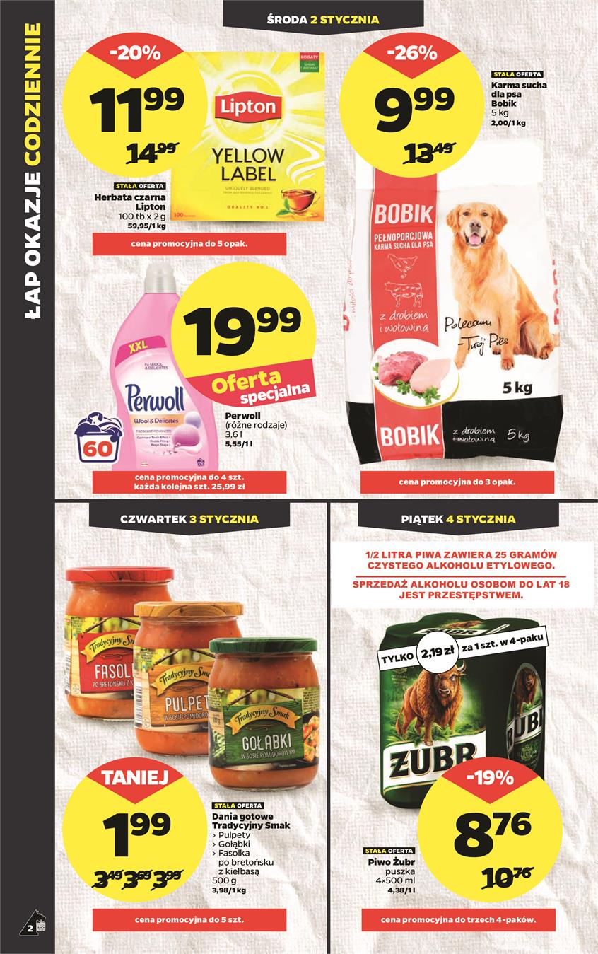 Gazetka Netto Sp. z o.o. nr 2 od 2019-01-02 do 2019-01-05